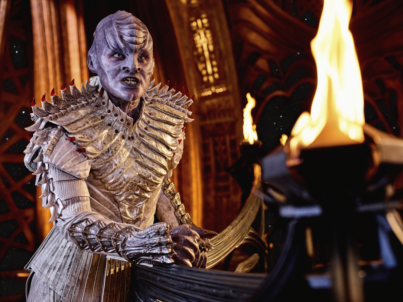 Mary Chieffo as Commander L’Rell (Photo: James Dimmock/CBS Interactive)